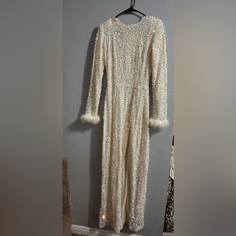Sequin floor length gown